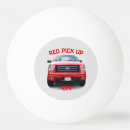 BOLINHA DE PING PONG ESCOLHA VERMELHA