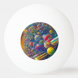 Bolinha De Ping Pong Esfera de pingue-pongue de 1 estrela Raça Espacial