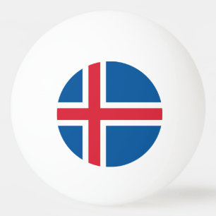 Bolinha De Ping Pong Esfera especial de pingue-pongue com bandeira da I
