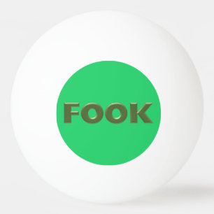 Bolinha De Ping Pong Esfera verde-rosa de pingue-pongue de 1 estrela