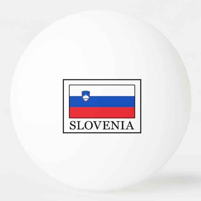 Bolinha De Ping Pong Eslovênia (Frente)