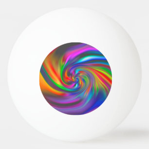 Bolinha De Ping Pong Espirais de fundo abstrato soft II