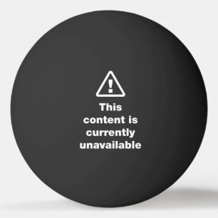 Bolinha De Ping Pong ⚠ Este Conteúdo Não Está Disponível Atualmente Pin