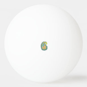 Bolinha De Ping Pong Estilo Decorativo, Verde Azul Escuro, Wattle