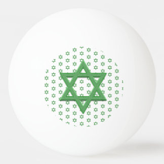 Bolinha De Ping Pong Estrela Verde de David Seamless