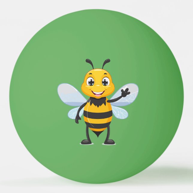 Bolinha De Ping Pong European honey bee (Frente)