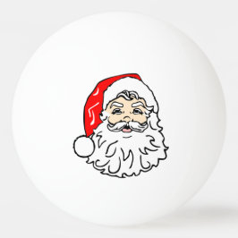 Bolinha De Ping Pong Face de Papai Noel