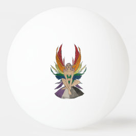 Bolinha De Ping Pong Fada Assexual