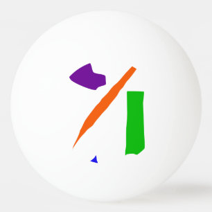 Bolinha De Ping Pong Fala quietamente