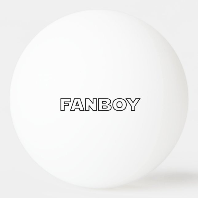 BOLINHA DE PING PONG FANBOY (Frente)