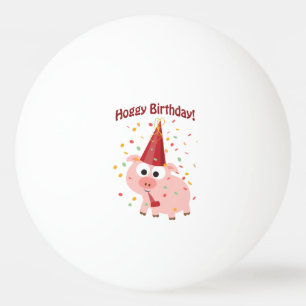 Bolinha De Ping Pong Feliz aniversário!