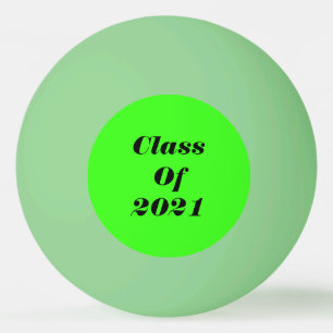 Bolinha De Ping Pong Festa de formatura Neon Verde Personalizada De 202