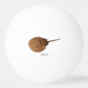 Bolinha De Ping Pong Figura de desenho animado em ferradura