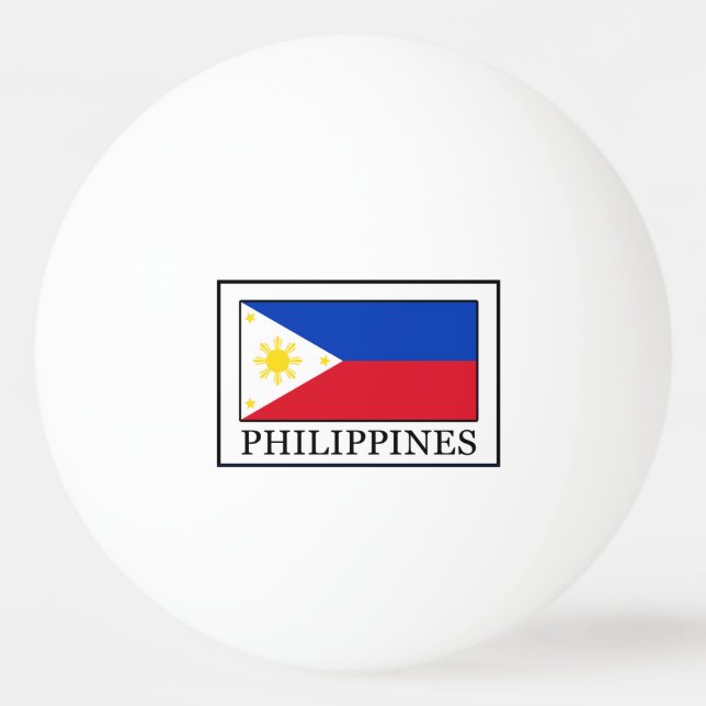 Bolinha De Ping Pong Filipinas (Frente)