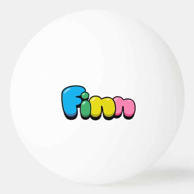 Bolinha De Ping Pong Finn (Frente)