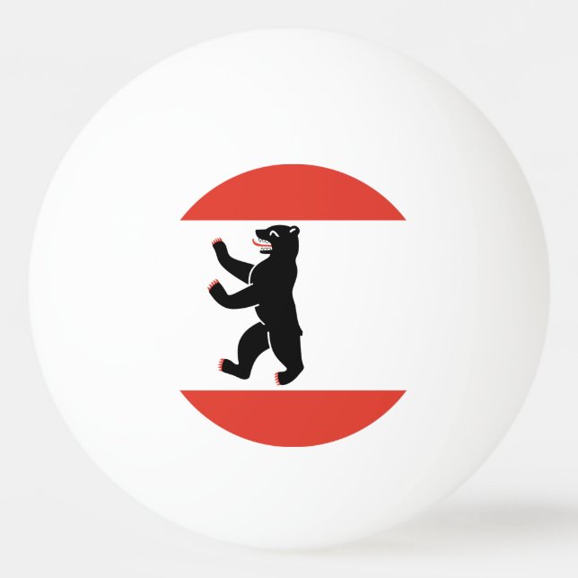 Bolinha De Ping Pong Flag of Berlin Ping-Pong Ball (Frente)