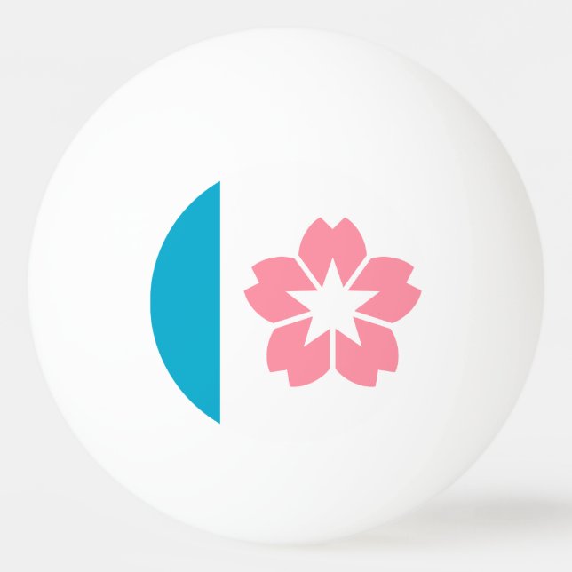 Bolinha De Ping Pong Flag of Salem, Oregon (Frente)