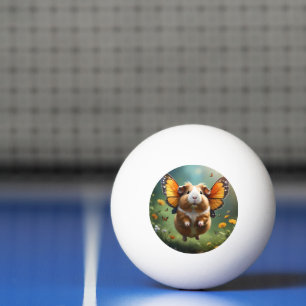 Bolinha De Ping Pong "Flautim Paws: O Porco-guineense Voa"