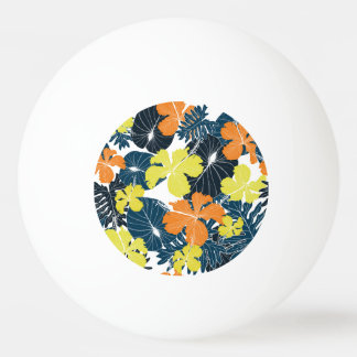 Bolinha De Ping Pong Flor de primavera: Textura Floral Vintage