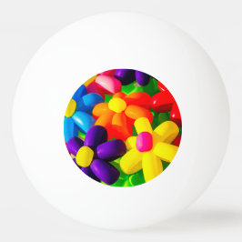 Bolinha De Ping Pong Flores de Toy Balloon