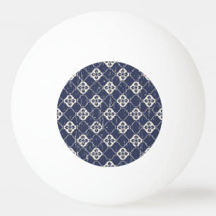Bolinha De Ping Pong Flores vestidas: Vintage sem costura