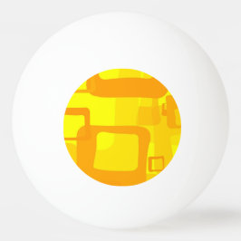 Bolinha De Ping Pong Fluxo Vibrante de Sol – Formas Modernas de Arte Ab