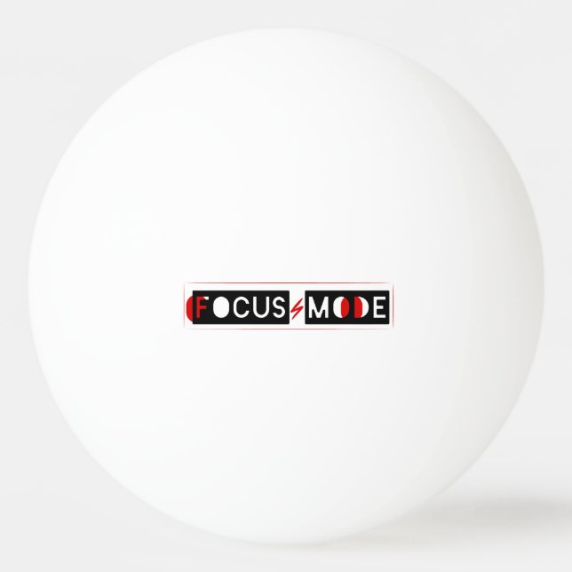 Bolinha De Ping Pong Focus Mode (Frente)