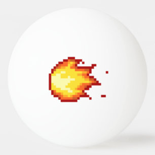 Bolinha De Ping Pong Fogo