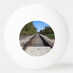 Bolinha De Ping Pong Foto do comboio ferroviário