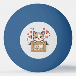 Bolinha De Ping Pong Fragile: Contains Love