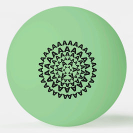 Bolinha De Ping Pong fulgor gritando engraçado na obscuridade