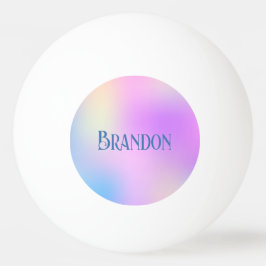 Bolinha De Ping Pong Fundo holográfico colorido