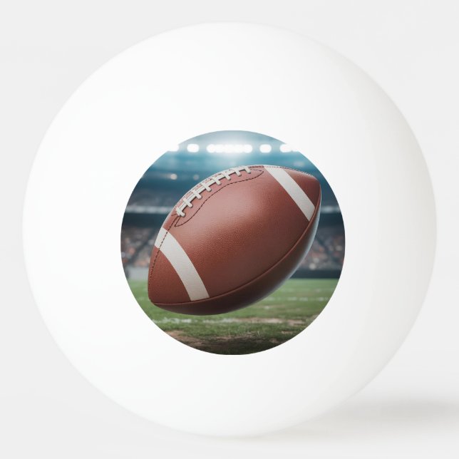 Bolinha De Ping Pong Futebol Americano (Frente)