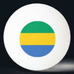 Bolinha De Ping Pong Gabão Flag<br><div class="desc">Bandeira Patriótica do Gabão.</div>
