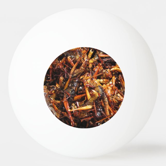 Bolinha De Ping Pong Gafanhoto (Takkataen Thot) Comida Asiática (Frente)