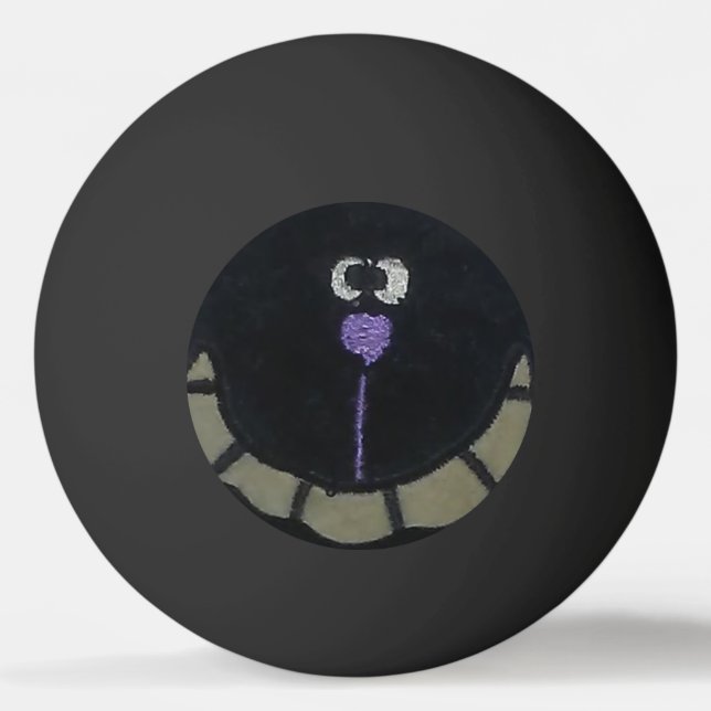 Bolinha De Ping Pong Gato ideal mau (Frente)