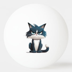 Bolinha De Ping Pong Gato rabugento