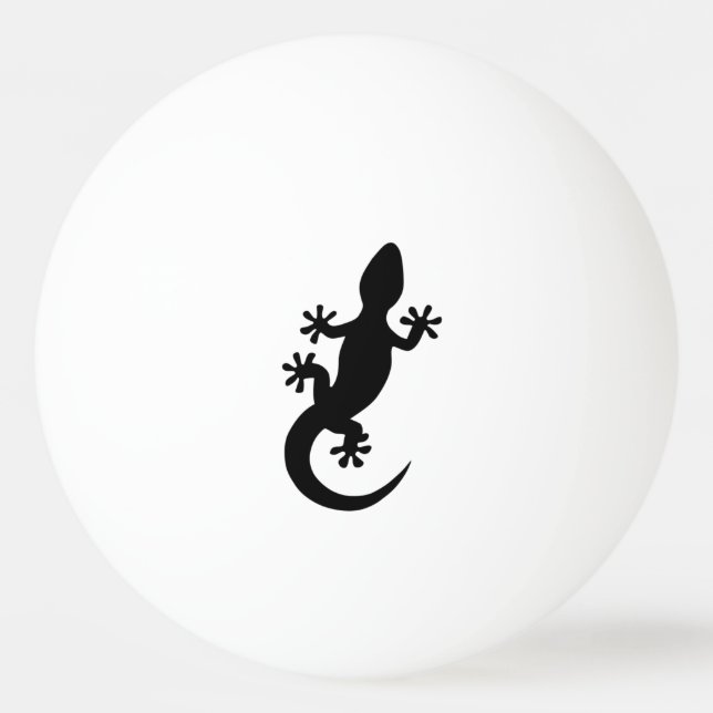 Bolinha De Ping Pong gecko noir (Frente)