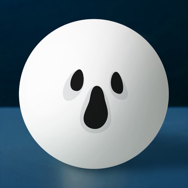 Bolinha De Ping Pong Ghost encara a divertida brincadeira piada novidad (Ghost face funny prank joke novelty ping pong ball)