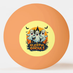 Bolinha De Ping Pong Ghouls Gleeful Diversão do Halloween Ghost Traba