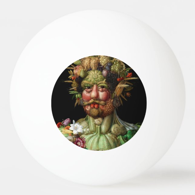 Bolinha De Ping Pong Giuseppe Arcimboldo - Vertumnus (Frente)