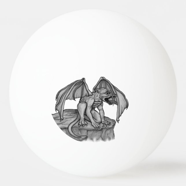 Bolinha De Ping Pong Golem Gargoyle (Frente)