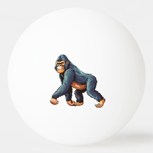 Bolinha De Ping Pong Gorila (Frente)