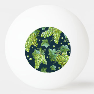 Bolinha De Ping Pong Grama Verde: Padrão Escuro de Aquarela