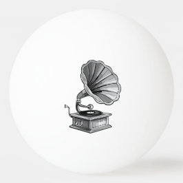 Bolinha De Ping Pong Gramofone