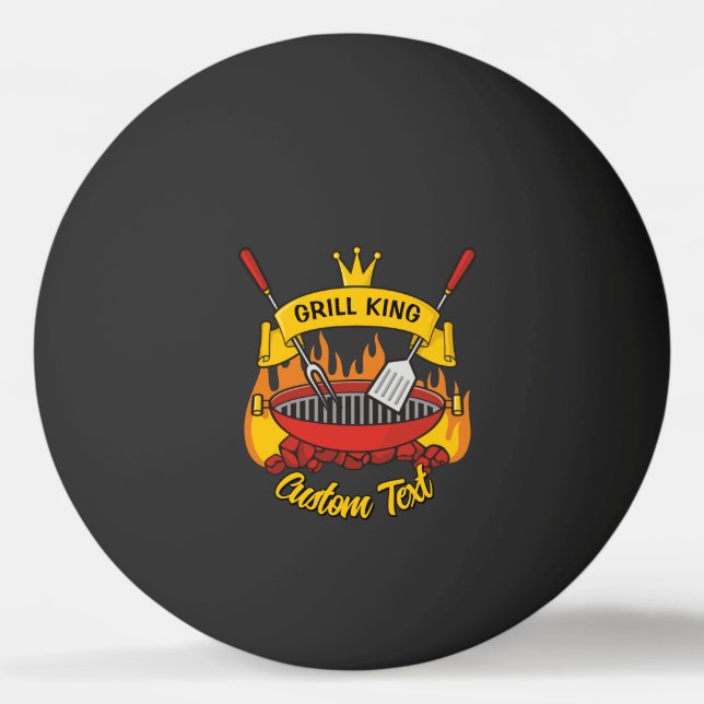 Bolinha De Ping Pong Grill King (Frente)
