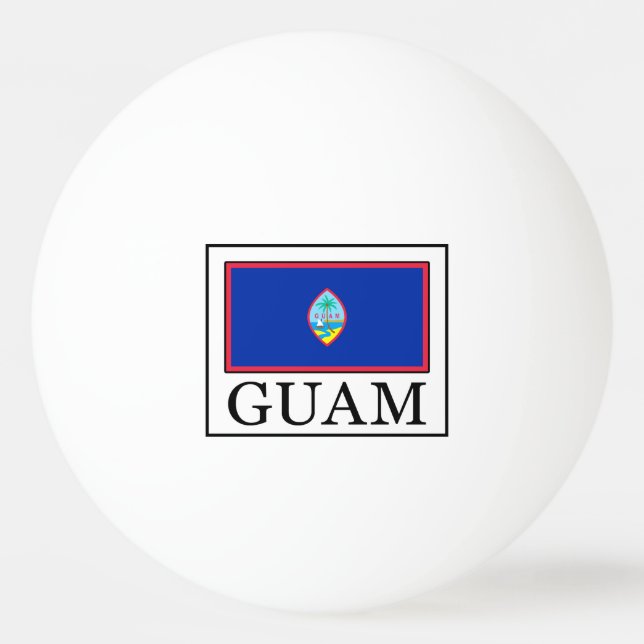 Bolinha De Ping Pong Guam (Frente)