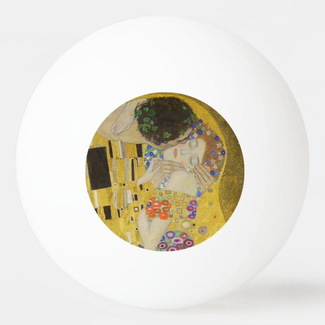 Bolinha De Ping Pong Gustav Klimt - The Biss (Frente)