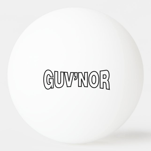 BOLINHA DE PING PONG GUV'NOR (Frente)