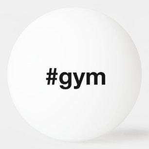Bolinha De Ping Pong GYM Hashtag